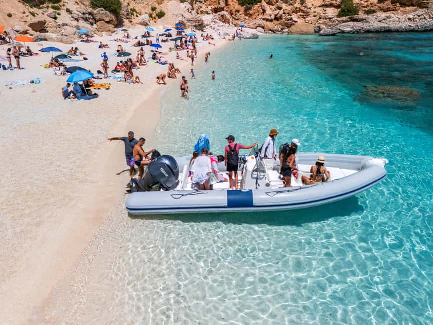 Cala Gonone: Gulf of Orosei Dinghy Cruise with Swim Stops - What to pack for seven hours