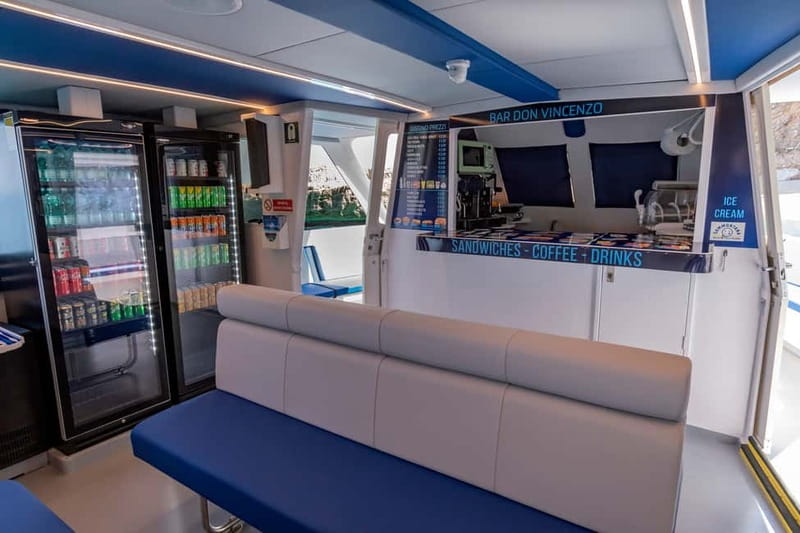 CALA GONONE: taxi boat to Grotta del Bue Marino - The 800-metre walk inside the southern branch