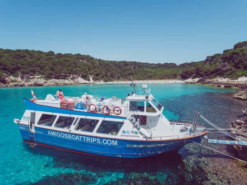 Cala'n Bosc: 3.5-Hour South Coast Sightseeing Boat Trip - Cala des Talaier and Son Saura from the water
