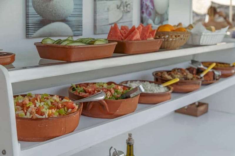 Cala Rajada: Boat Excursion with Drinks and Food - Deck Time, Sun, and Seating Choices