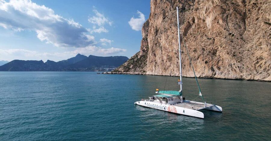 Calpe: Catamaran Tour with Optional Swim Stop - Starting at the port and settling aboard