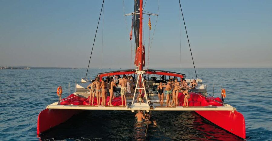 Cambrils: Catamaran Day Cruise with BBQ and Drinks - The Cambrils coast from the water