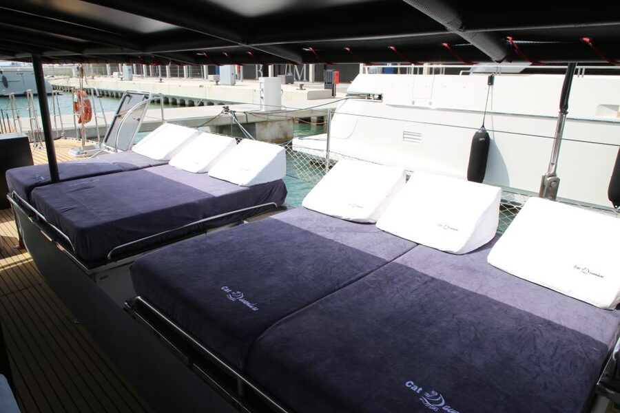 Cambrils: Catamaran Day Cruise with BBQ and Drinks - Getting there from Salou in summer