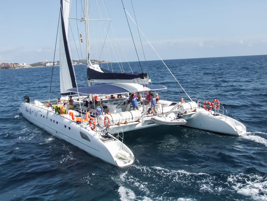 Cambrils: Costa Daurada Sail Catamaran Cruise - What you see between Cambrils and Cap Salou