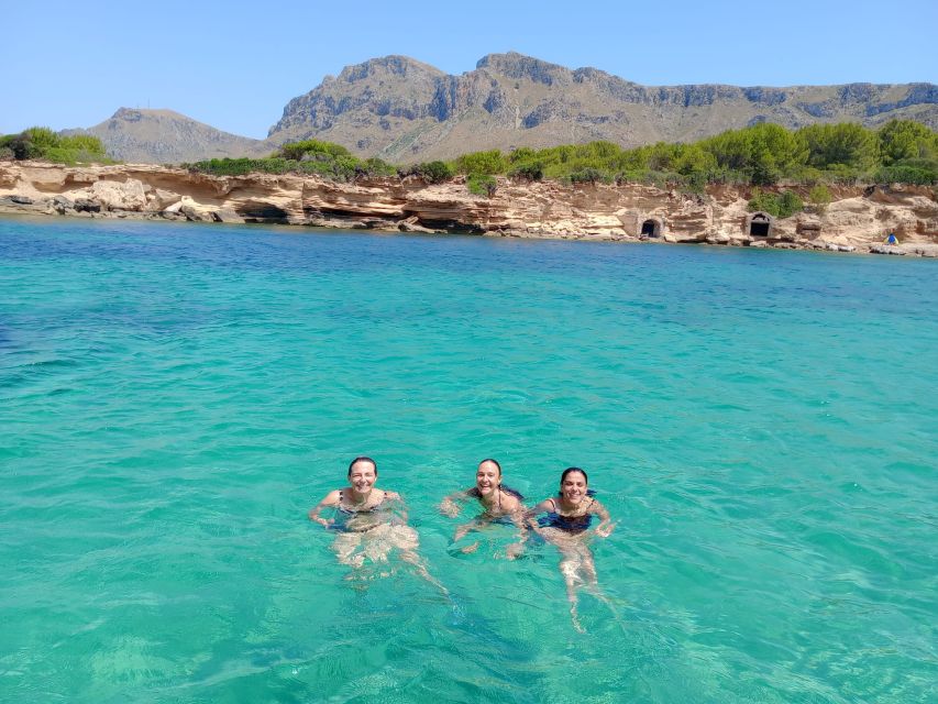 Can Picafort: Dolphin Watching Boat Tour, Swimming stop - A cave visit with real limits