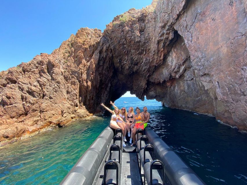 Cannes: Estérel Massif Boat Excursion - Cap Roux, the far point of the route