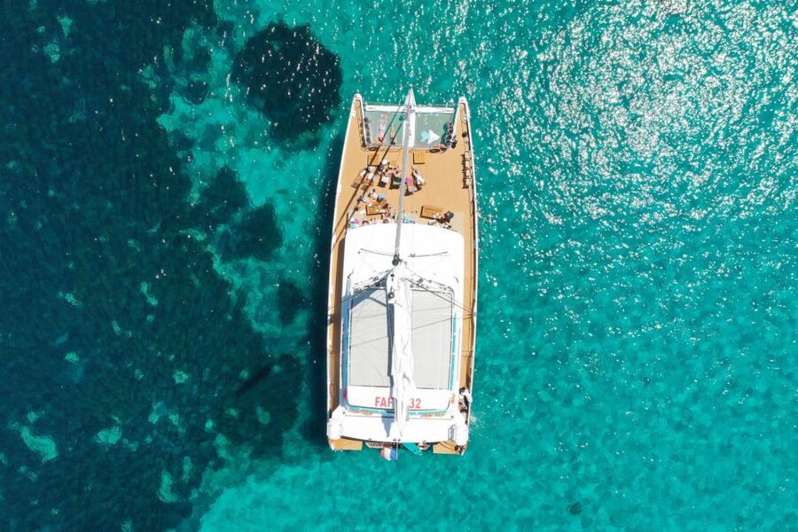 Cannes: Half-Day Catamaran Cruise - The Bay of Cannes from the Water