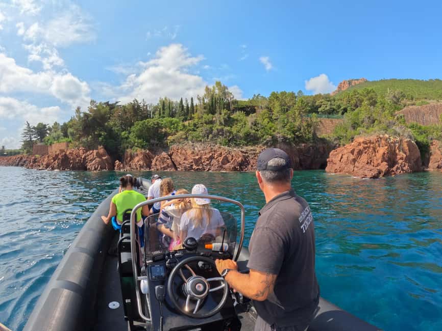 Cannes: Scenic Coves RIB Boat Tour - A captain-led view of the coast