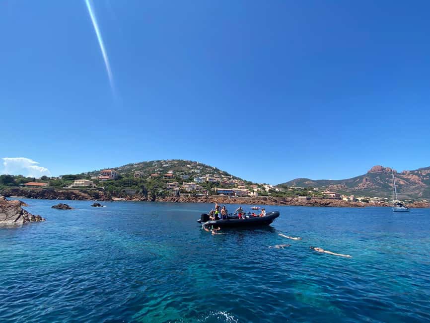 Cannes: Scenic Coves RIB Boat Tour - Leaving from Port du Béal in Cannes