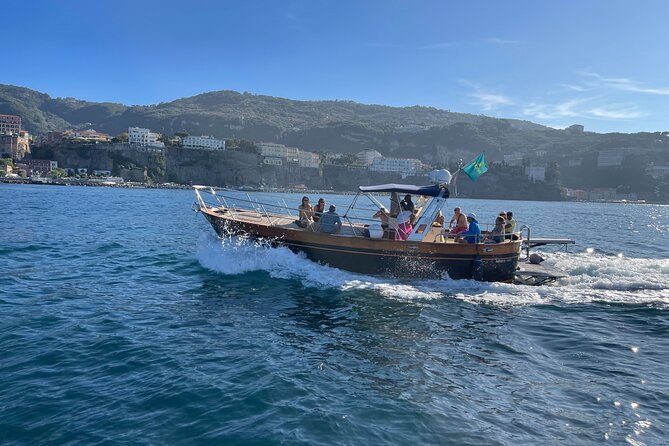Capri Blue Grotto Small-Group Boat Day Tour From Sorrento - Sailing past Marina Grande and the Sorrento coast