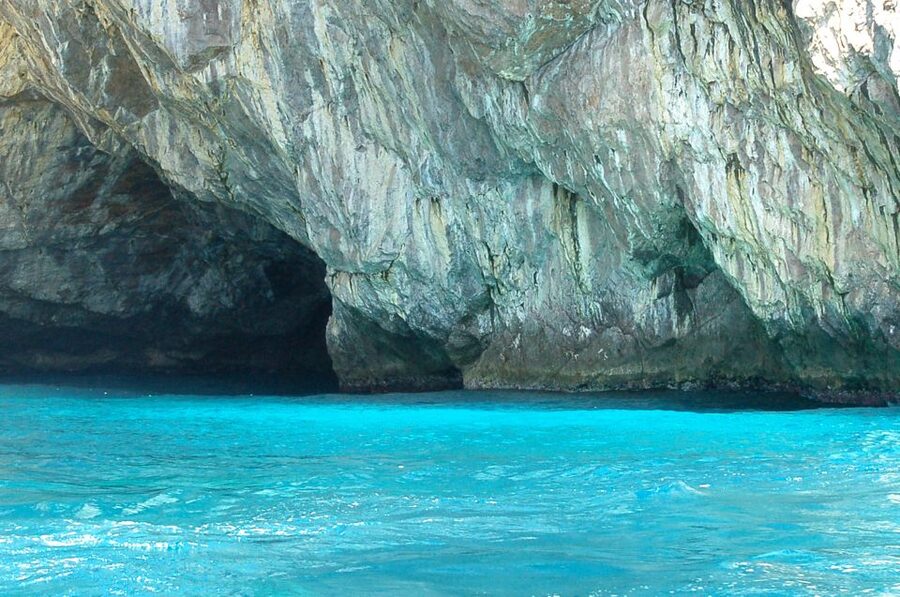 Capri: Full-Day Small Group Boat Tour - White, Coral, and Green Grottoes