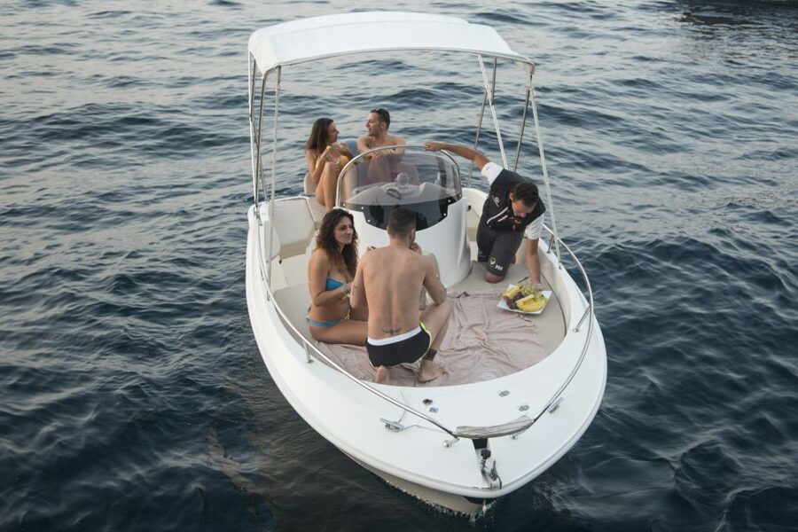 Capri Island & Blue Cave Private Boat Tour from Sorrento - Swimming in Capri’s clear water