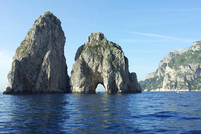 Capri Private Boat Tour from Positano, Praiano or Amalfi - Swimming near Capri and Punta Campanella