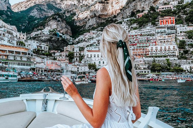 Capri Private Boat Tour from Positano, Praiano or Amalfi - Passing the Faraglioni and crossing to Capri