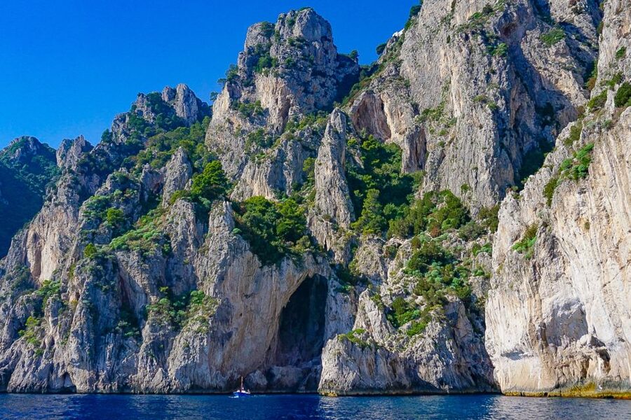 Capri: Private Island Boat Tour for Couples - Punta Carena Lighthouse and the western coast