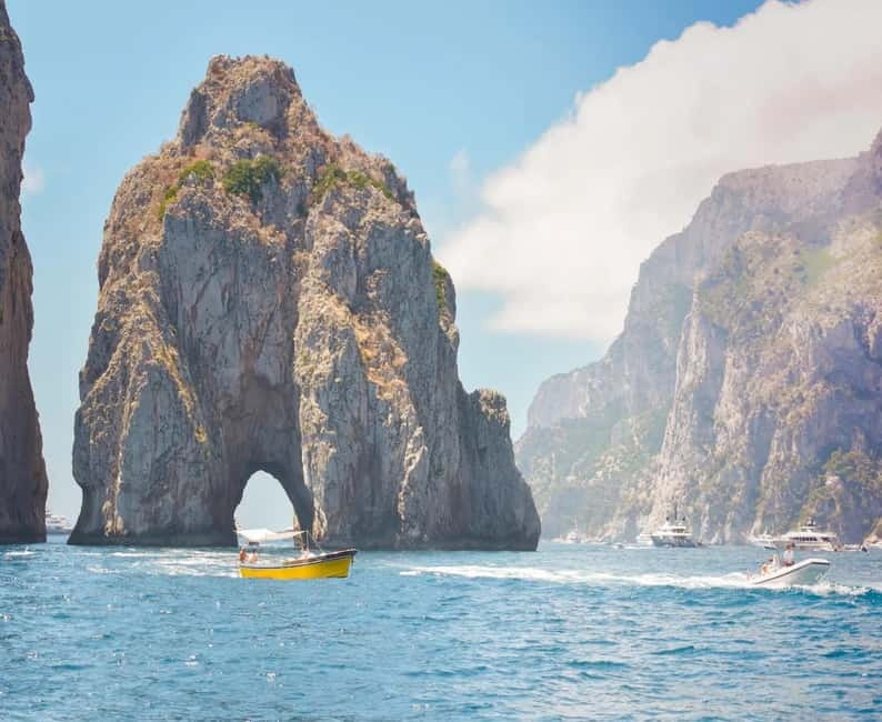 Capri: Scenic Boat Tour with Swimming, Limoncello & Snack - Starting at Via Cristoforo Colombo, 76