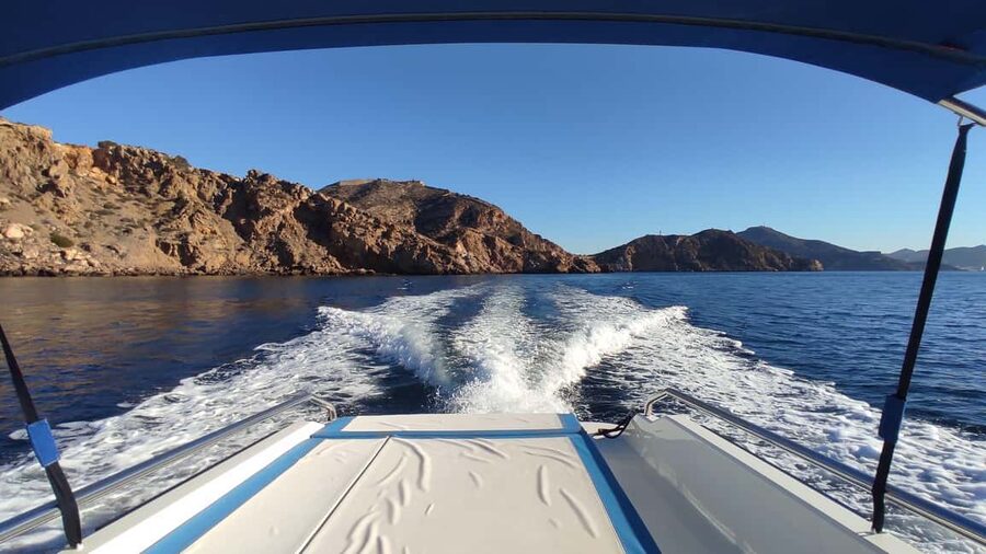 Cartagena: Guided boat tour to Isla de las Palomas - The Military Arsenal and Navantia Shipyards