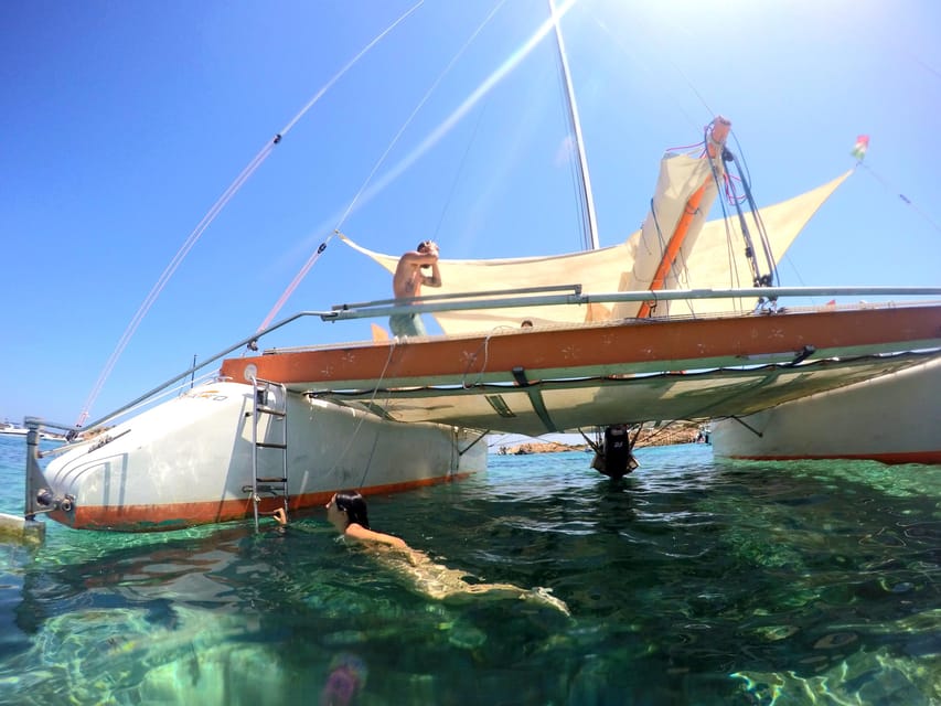 Catamaran: Day trips in La Maddalena's Archipelago - Spargi, the final swimming stop
