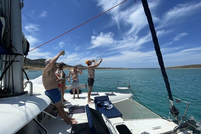 Catamaran Semi Cruise Paros Antiparos includes Food and Drinks - Five useful things to know before you book