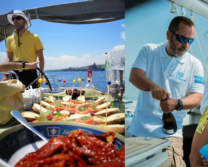 Catania: Coastline Sailing Trip 6hr with Aperitif and Lunch - What the $134.81 price includes