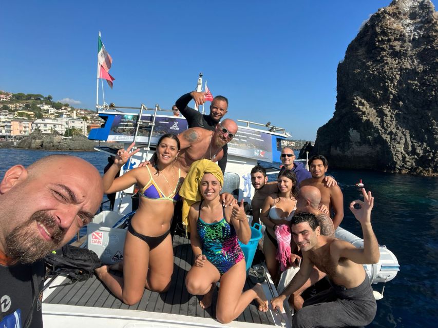 Catania: Cyclops Islands & Timpa Nature Reserve Boat Tour - Setting out from Aci Castello
