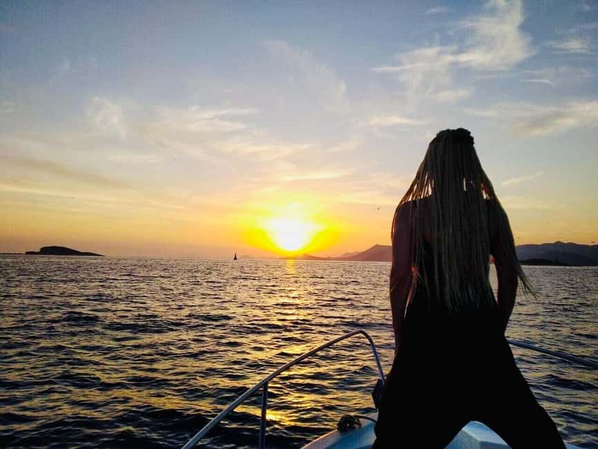 Cavtat: Romantic Sunset Cruise with Unlimited Drinks - Three islets with three different stories
