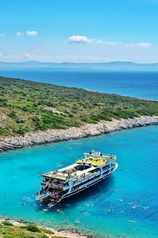 Cesme: Islands and Bays Boat Trip with BBQ Lunch - Donkey Island, known locally as Goni