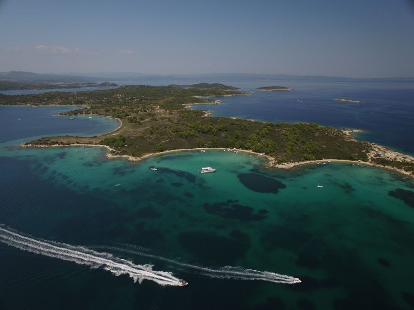 Chalkidiki: Blue Lagoon & Ammouliani Island Cruise & Lunch - Sithonia and the Blue Lagoon swim