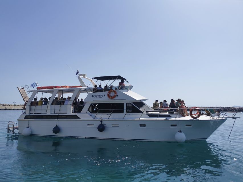 Chania: Menies Beach & Chironisia Bay Cruise with Snorkeling - Who should book this outing