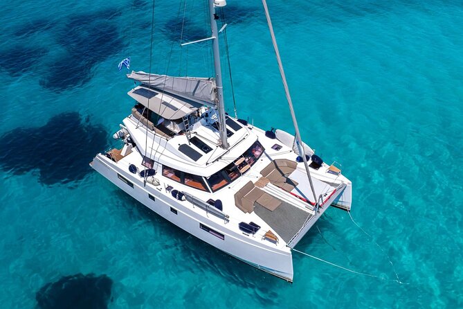 Chania: Morning Catamaran Cruise with Premium Lunch & Drinks - The first hour across Chania Bay