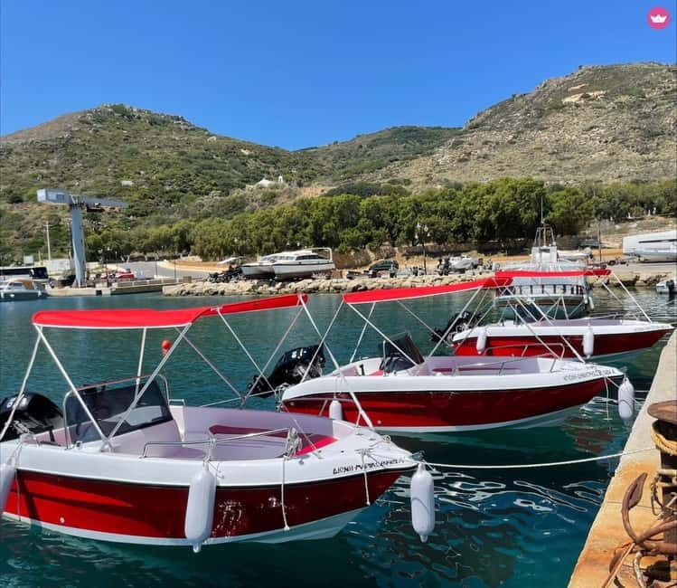 Chania Old Port: Boat Rental, Drive Yourself - Key points to know before booking