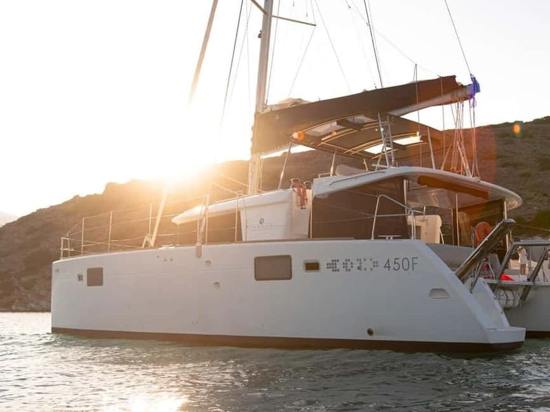 Chania Old Port:Luxury Sunset Catamaran Cruise with Prosecco - Key points at a glance