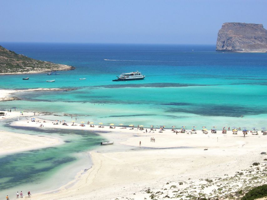 Chania/Rethymno: Balos & Gramvousa With Pickup & Boat Ticket - Balos Lagoon and its famous colors