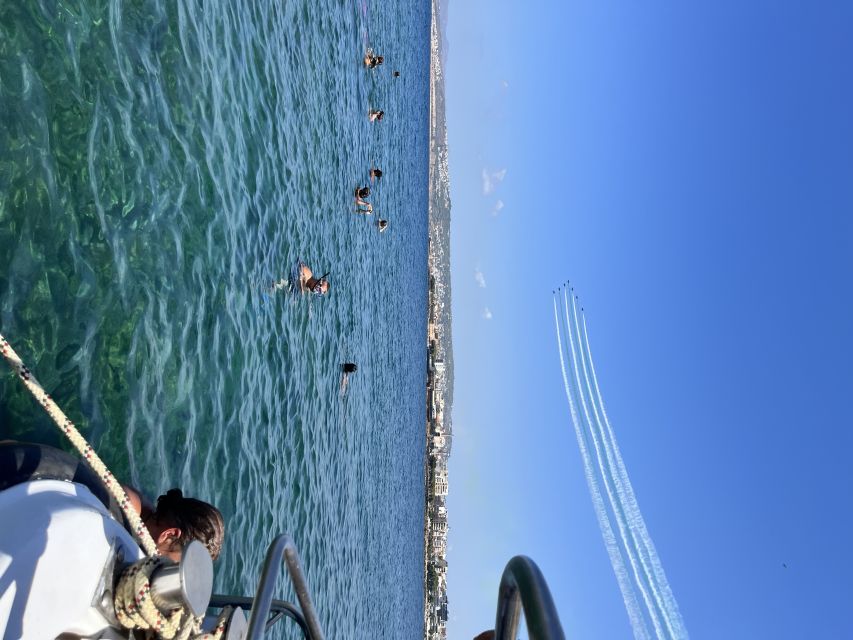 Chania Town: Glass-Bottom Boat Cruise to Thodorou & Lazareta - The German airplane wreck beneath the boat
