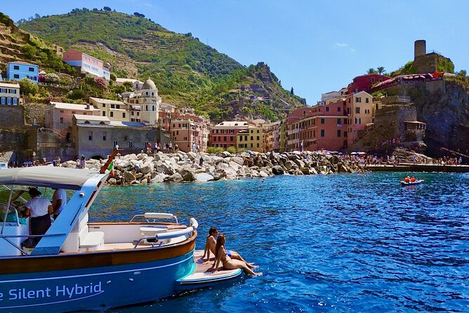 Cinque Terre Hybrid Boat Tour from Monterosso - Vernazza, the most photographed stop
