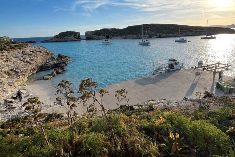 Cirkewwa/Mgarr: Blue and Crystal Lagoon Private Boat Charter - What the $175 group price really buys you