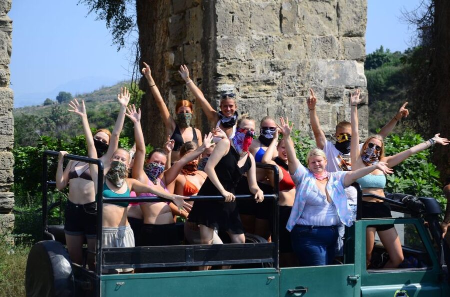 City of Side: Green Canyon Jeep Tour, Boat Trip & Waterfall - Oymapınar Dam and the mountain scenery