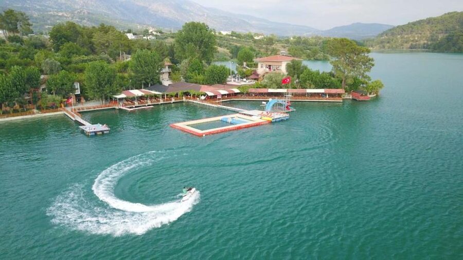 City of Side: Green Canyon Jeep Tour, Boat Trip & Waterfall - The one-hour boat cruise and swimming stop