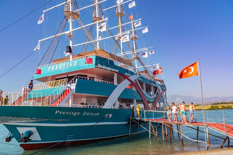 City of Side: Sightseeing Cruise w/ Swim Stops & Foam Party - Key points at a glance