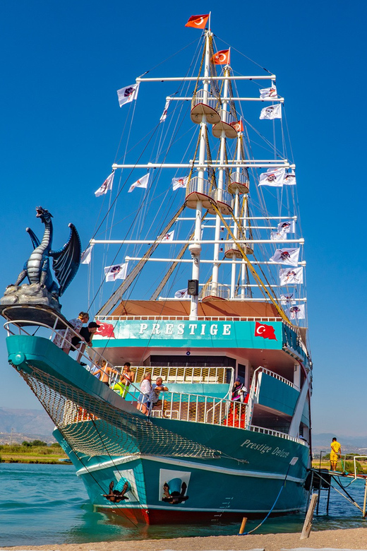 City of Side: Sightseeing Cruise w/ Swim Stops & Foam Party - From your Side hotel to the Manavgat River