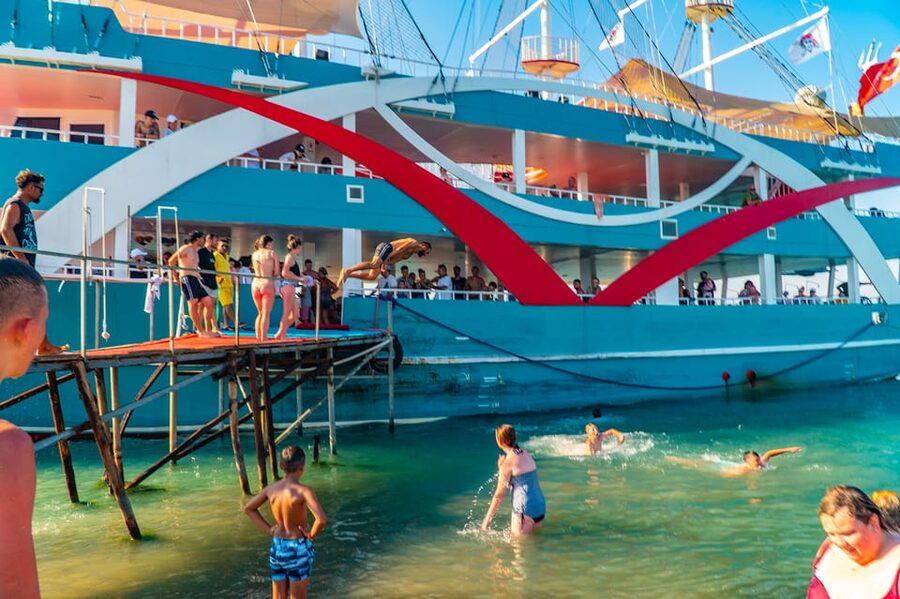 City of Side: Sightseeing Cruise w/ Swim Stops & Foam Party - Who should book this Side cruise?