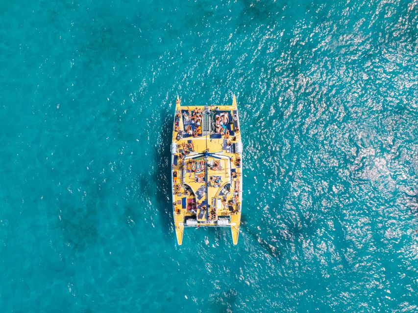 Comino: Blue Lagoon Catamaran Cruise with Lunch and Open Bar - Swimming at Crystal Lagoon, when conditions allow