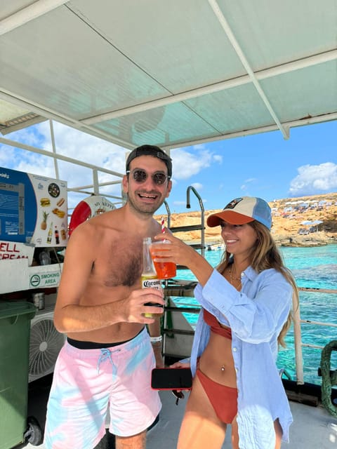 Comino: Blue Lagoon & Caves Boat Cruise - A look at Gozo, Crystal Lagoon, and St. Mary’s Tower