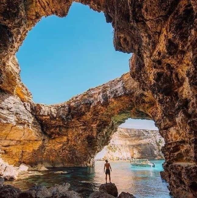 Comino & Gozo: Blue & Crystal Lagoons Cruise with Sea Caves - Leaving Ċirkewwa and passing Comino Tower