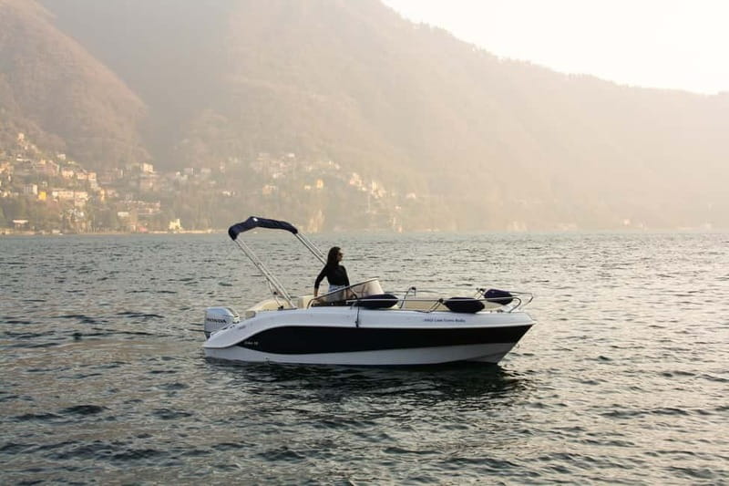 Como: Private 1-Hour Boat Rental - Taking the wheel on Lake Como