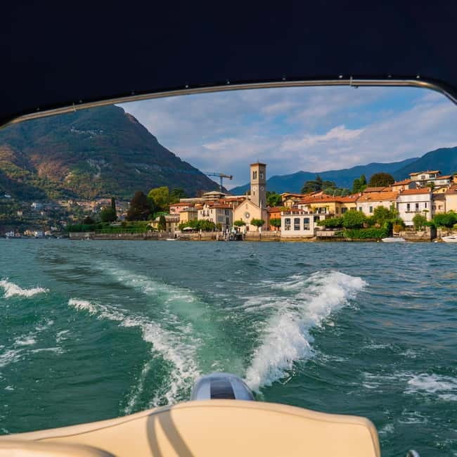 Como: Private 1-Hour Boat Rental - Villa Erba and the first open-water views
