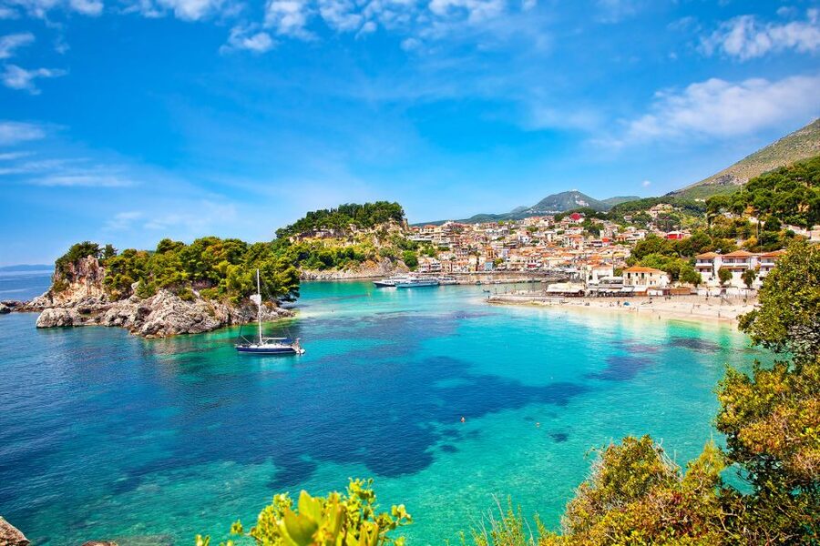 Corfu: Parga, Sivota and Blue Lagoon Full-Day Boat Cruise - Corfu Town, Kanoni, and Mon Repos from the Sea