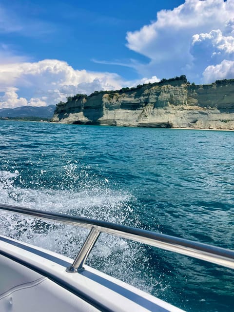 Corfu: Premium Boat Rental without Skipper - Food, drinks, fuel, and comfort