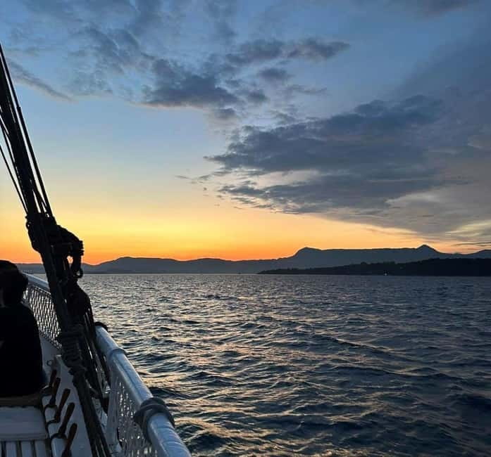 Corfu: Sunset Cruise on a Traditional Wooden Sailing Yacht - Setting out from Benitses Marina