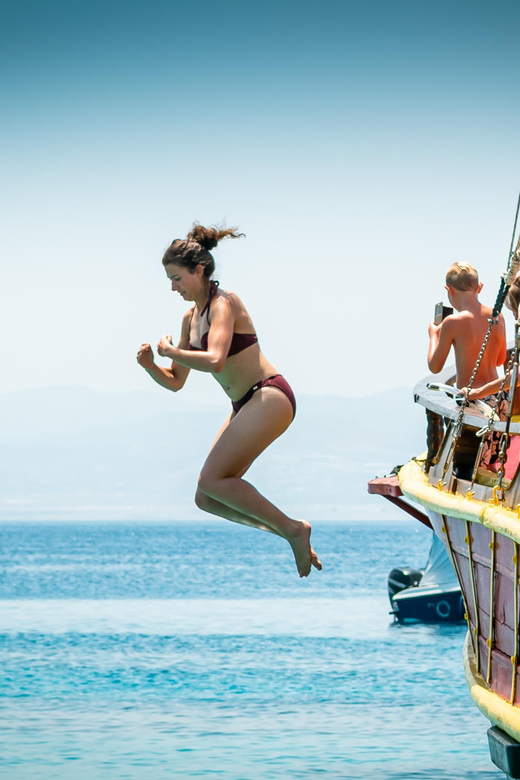Crete: Coastline Snorkeling Cruise from Hersonissos Port - Leaving Hersonissos at noon